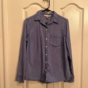 Old Navy denim button up shirt